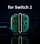 OSTROGEAR Charging Dock for Nintendo Switch 2 Joycon - 4 in 1 RGB Magnetic Fast Charger Station S...
