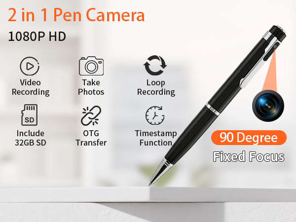 2 in 1 Pen Camera