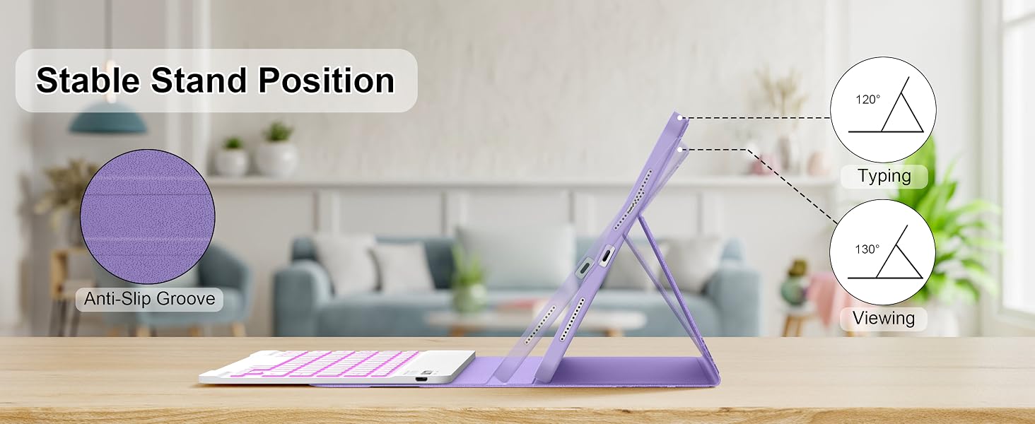 stand folio anti-slip case for ipad 10th generation 2022