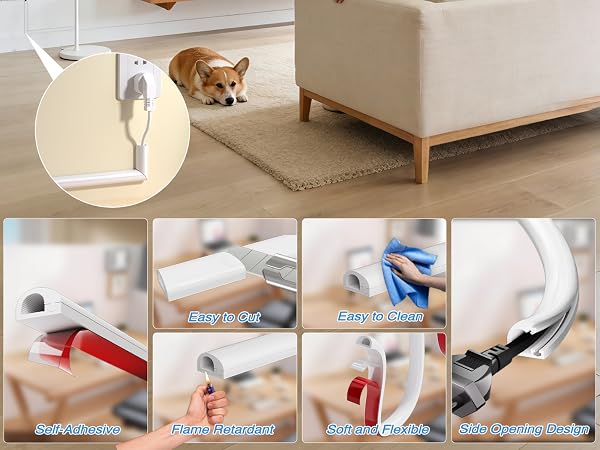 Silicone Cord Hider