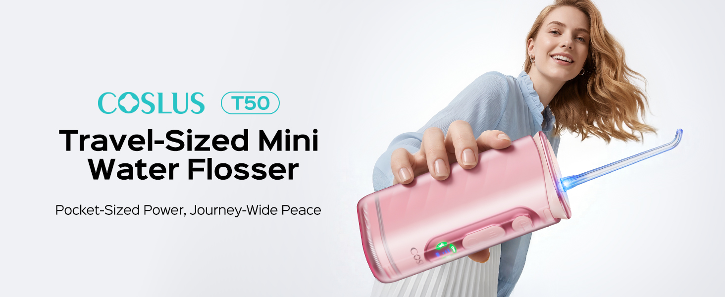 COSLUS T50 Portable Water Flosser for Travel