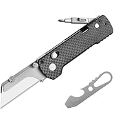 OKNIFE U1 Pro Multitool Folding Utility Knife with Folding Screwdriver, Quick Change Blade, Rail ...