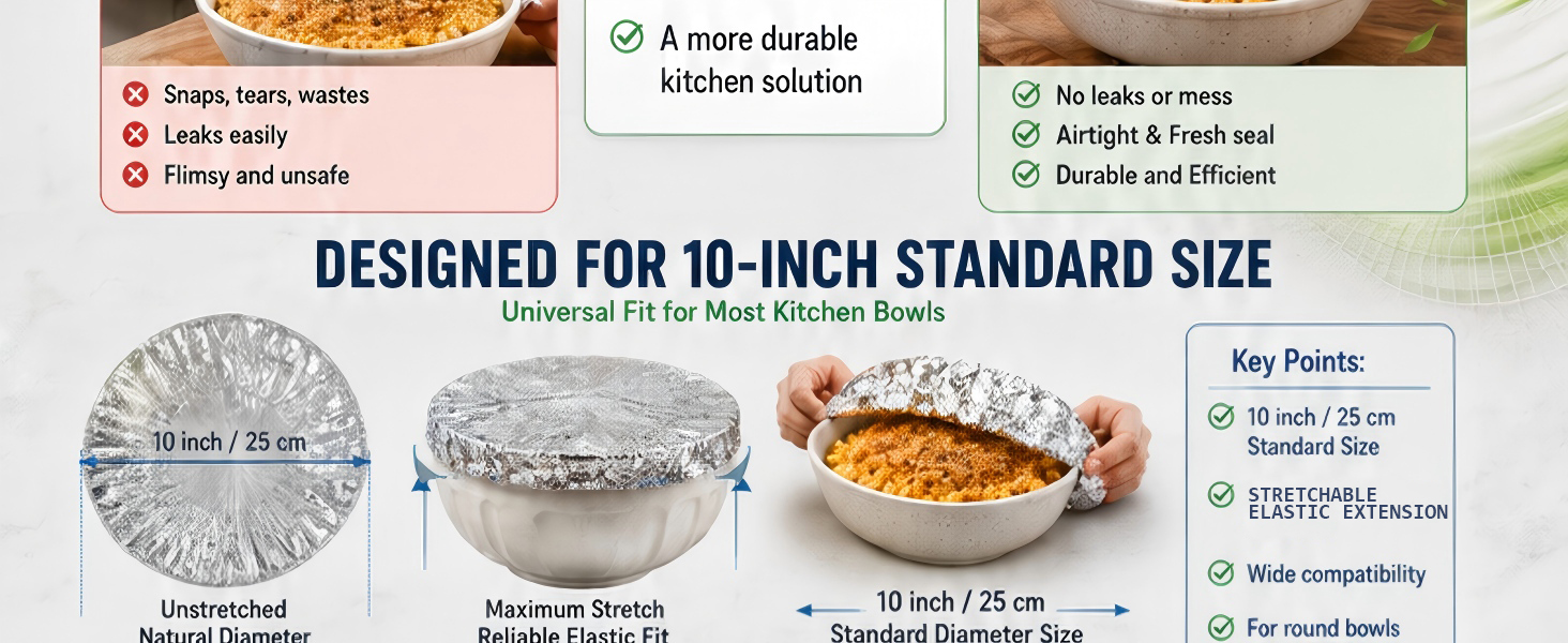 Disposable Stretch Food Covers