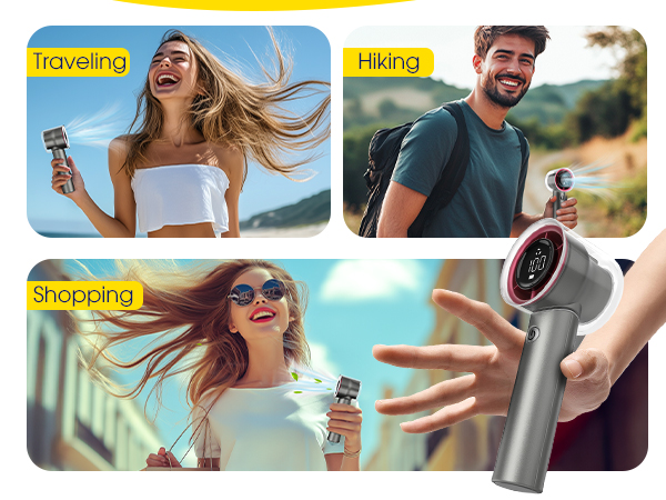 handheld portable fans