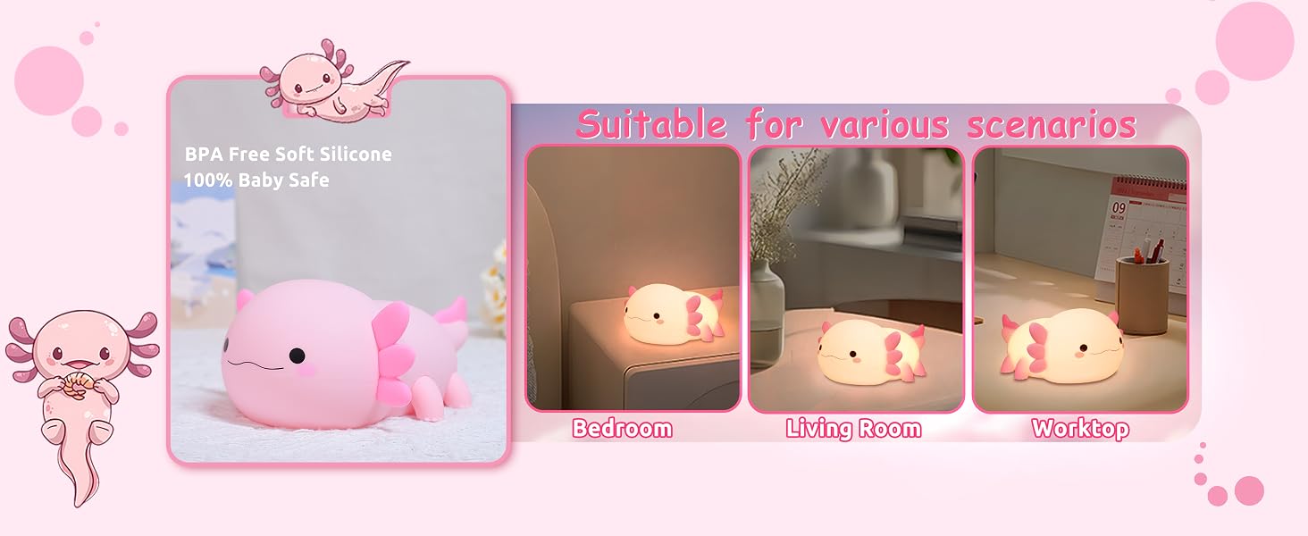 AXOLOTL NIGHT LIGHT