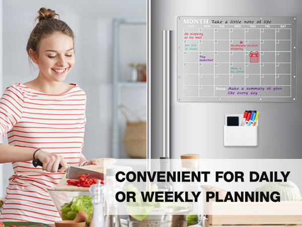 Convenient for daily or weekly planning