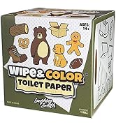 Wipe & Color Funny Toilet Paper - Gag Gifts & Pranks for Adults, Men, Women, Teens, Coworker & Ki...