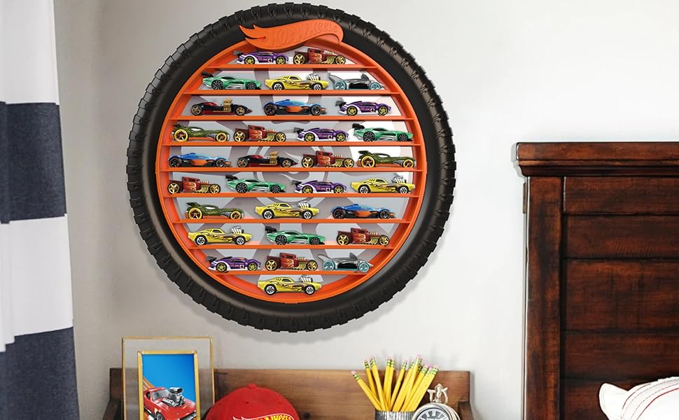 hot wheels decor display case