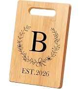 Personalized Cutting Board – Monogrammed Wedding Gifts for Couples Newlyweds 2026, New Home House...