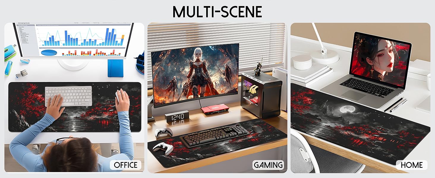 Mouse Pads for Multiple Scenarios