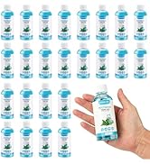50 pcs Travel Size Mouthwash Bulk, 80ml/2.7fl oz, Mini Fresh Mint Portable Mouthwash Individual B...