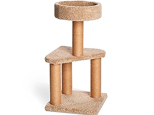 Basics multi-level cat activity tree with scratching posts