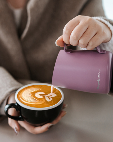 milk frother cup
