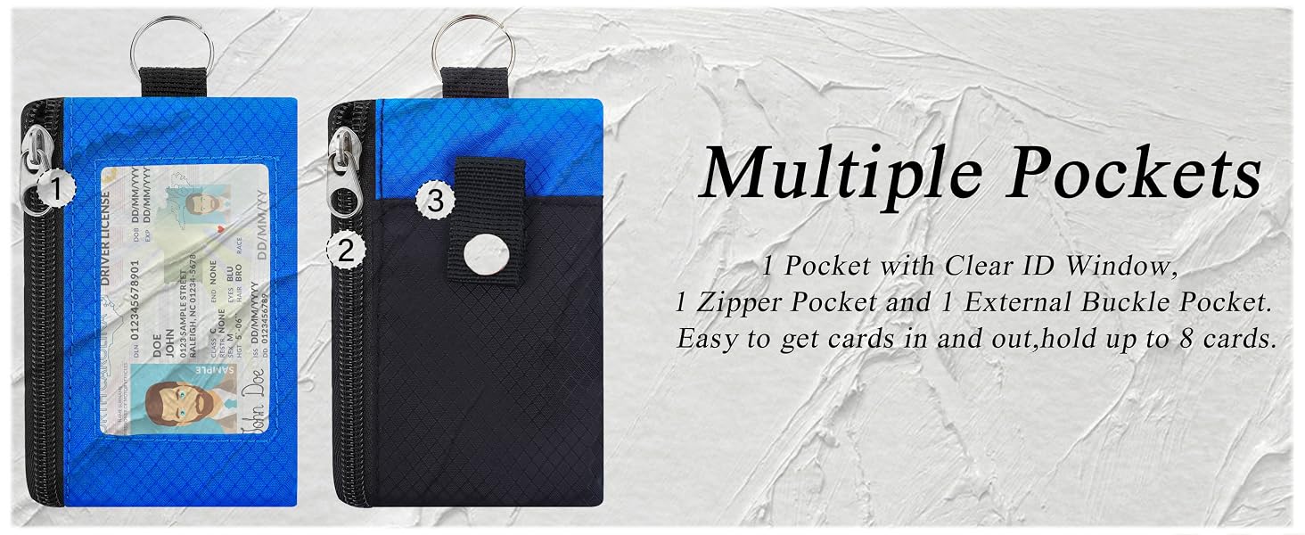 ZHOMA Minimalist Wallet for Man