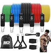 BSJ BESTGYM Resistance Bands,Exercise Bands,Resistance Bands for Working Out with Handles for Men...