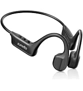 sunvito Bone Conduction Headphones, Open Ear Bluetooth 6.1 Sports Headset with Mic, IPX7 Waterpro...