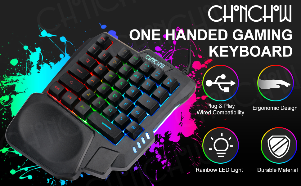 one handed gaming keyboard one handed keyboard single hand keyboard one hand keyboard gaming