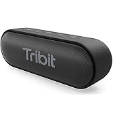 Tribit XSound Go Bluetooth Speaker with 16W Loud Sound & Deeper Bass, 24H Playtime, IPX7 Waterpro...