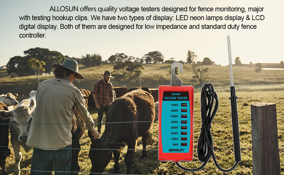 GK503B Electric Fence Voltage Tester