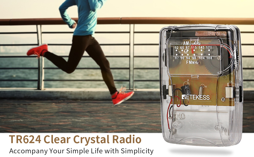 clear crystal radio