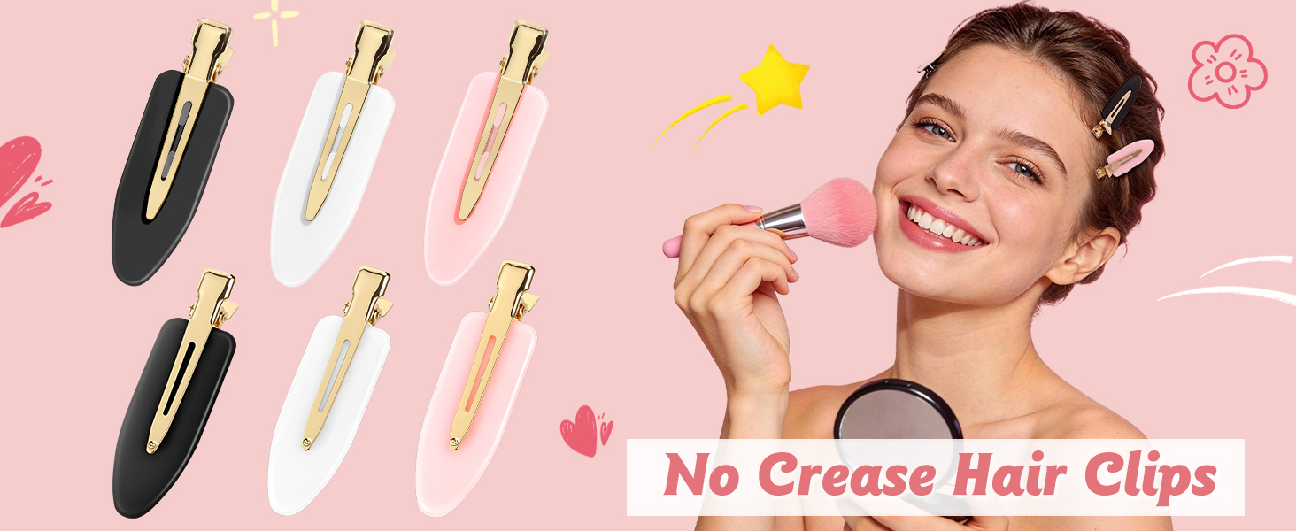 creaseless hair clips