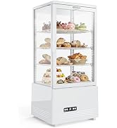 ROVSUN 3 Cu.Ft Commercial Display Refrigerator ETL NSF Certified, Refrigerated Display Case Count...