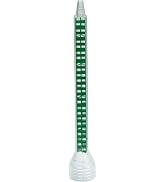 COSMOSTAR CosmoMix Square Static Mixer Nozzle Tube Tip, Epoxy Resin Adhesive Mixing Nozzle Tip, S...