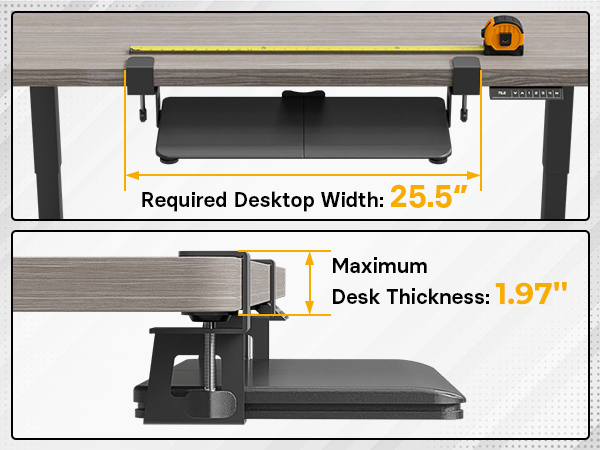 Tray Under Desk