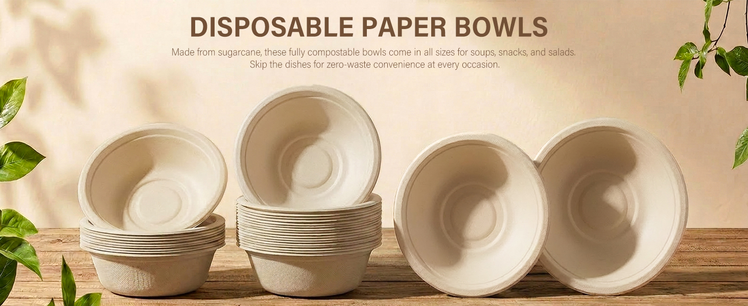 disposable bowls