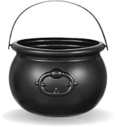 4E's Novelty Black Cauldron Plastic Large 7.5