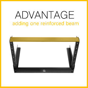 19" tabletop rack