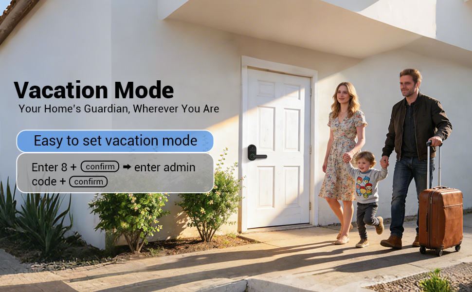 Keyless entry door lock