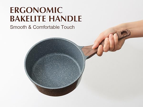 nonstick saucepan with lid