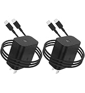 Foyomo 45W Samsung Charger Type C Super Fast Charging 2Pack USB C Android Charger for Samsung Gal...