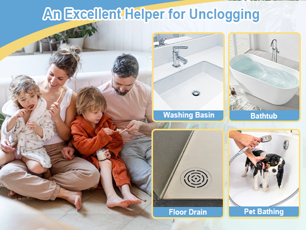 5hair clog remover