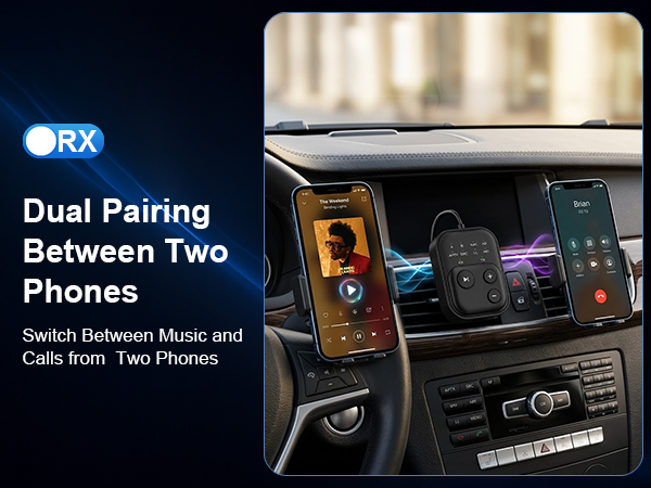 Bluetooth 6.0 Audio Transmitter Receiver