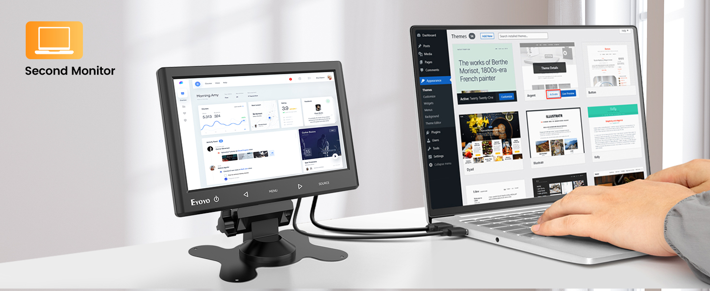 Eyoyo 10 Inch Small HDMI Monitor