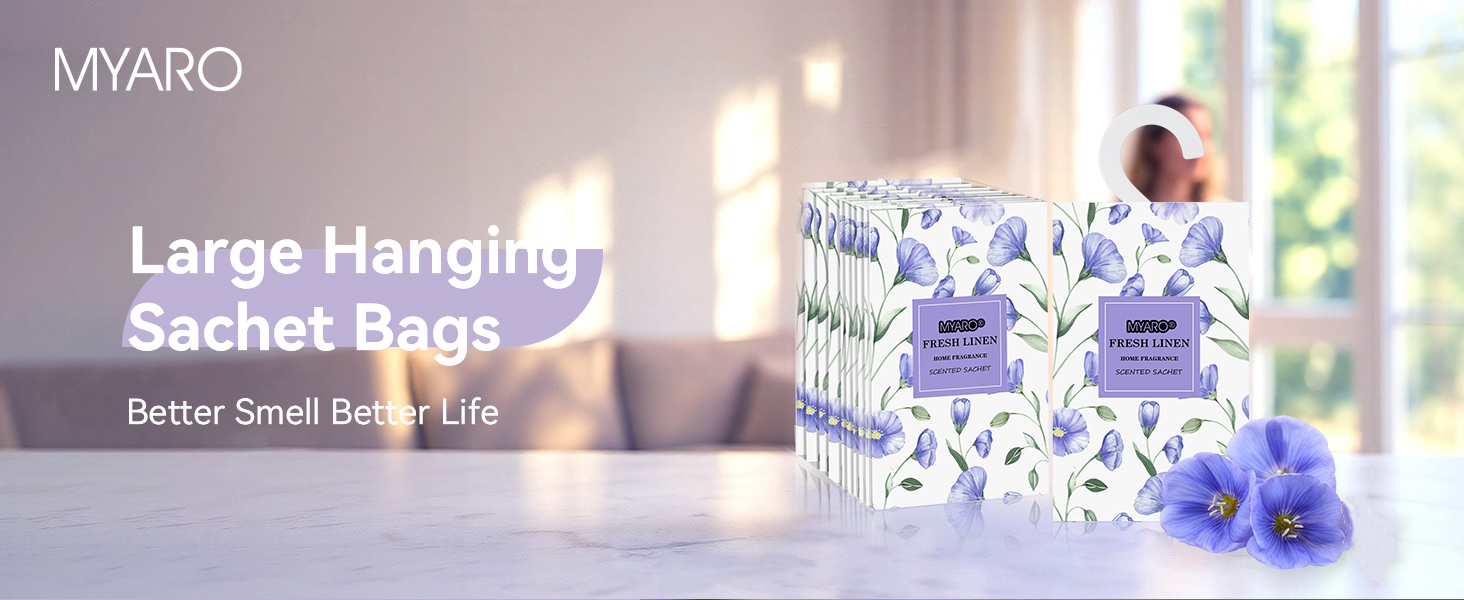sachets for drawers and closets