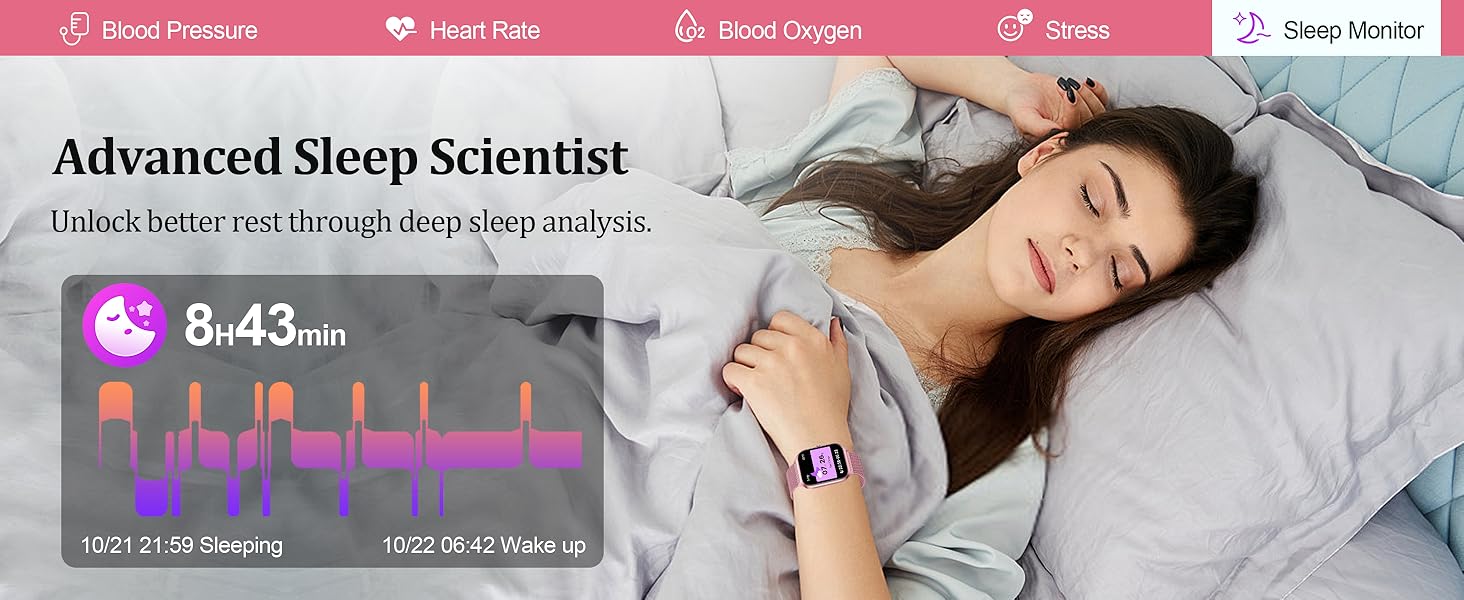Sleep Tracking Smart Watch
