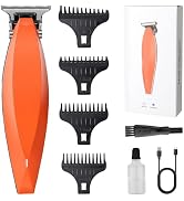 HIENA PRO Cordless Professional Beard Trimmers for Men, Rechargeable Electric T-Blade Hair Trimme...