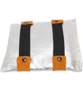 GOWENIC Welding Heat for Hands, Hand Heat Welding Gloves Pad Aluminized Back Insulating, Pad Insu...