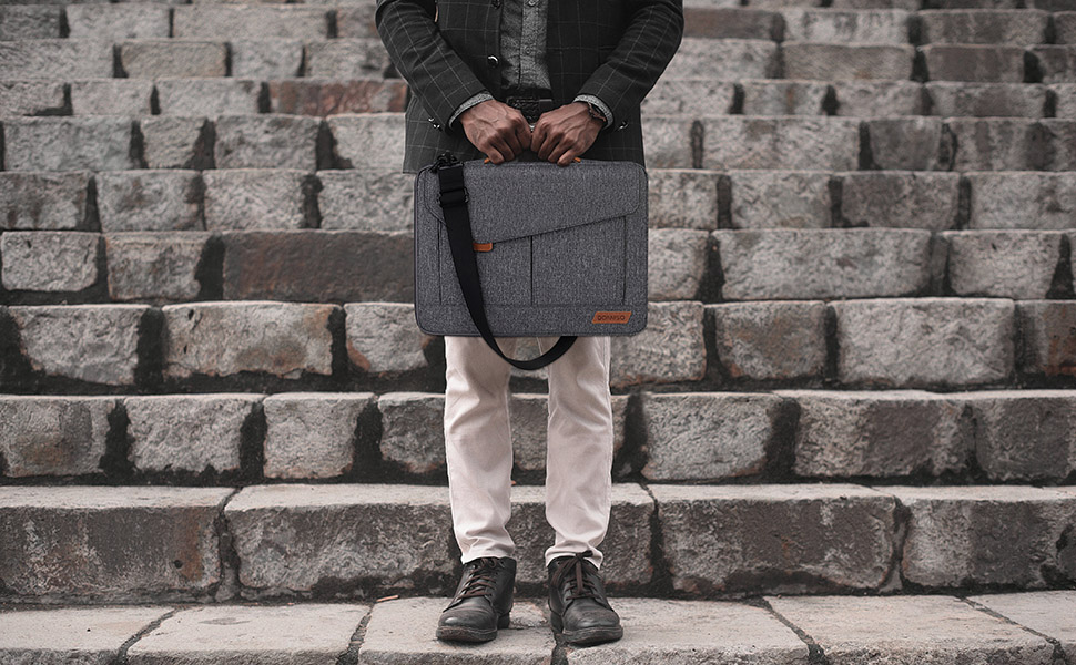 DOMISO laptop shoulder bag