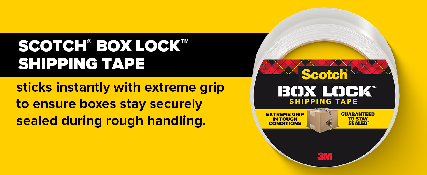 Scotch Box Lock Shipping Tape