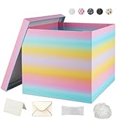 Large Gift Box 12x12x10 inches,Gift Boxes with Lids for Presents,Birthday Box,Gift Packaging for ...