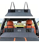 ONTYZZ Foldable Car Back Seat Extender, Car Rear Seat Mattress Extension Plate for Air Mattress P...
