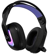 Logitech G522 Lightspeed Wireless Gaming Headset, Full-Band Mic, Advanced Audio, Tri-Connect (Lig...