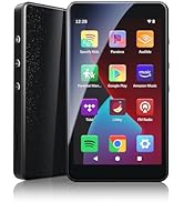 PECSU Android 14 MP3 Player, 4" Touch Screen MP4 Player for Kids, Preinstalled Spotify, Play Stor...