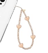 Velvet Caviar Phone Charm Wrist Strap - Cute Beaded Cellphone Wristlet - Lanyard Accessory for Wo...