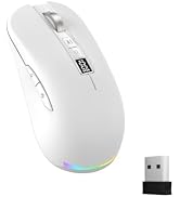 GAMINJA Ai Mouse with Voice Typing,Smart Voice Typing Mouse Multi Language Ai Voice Mouse Ergonom...
