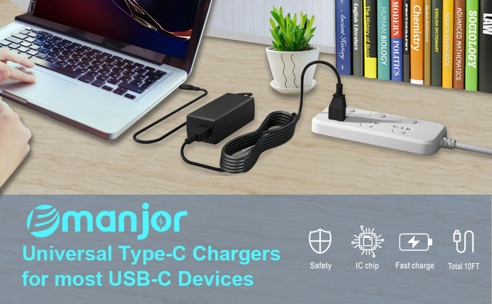 Emanjor laptop chargers
